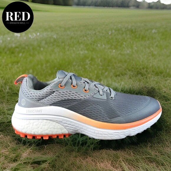 Adidas Solarmotion Spikeless Golf Shoes Gray Impact Orange GX9013 - Men\'s Size 9 main image 11